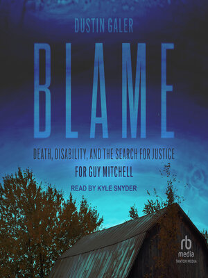 cover image of Blame